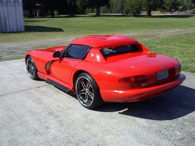 1993 Red Dodge Viper Convertible