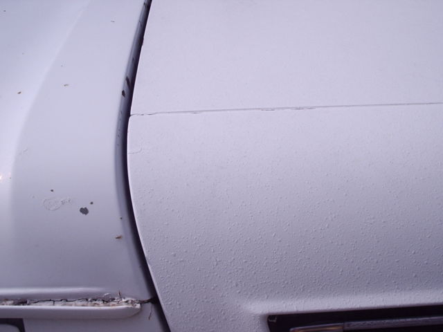 1993 White Ford Bronco SUV