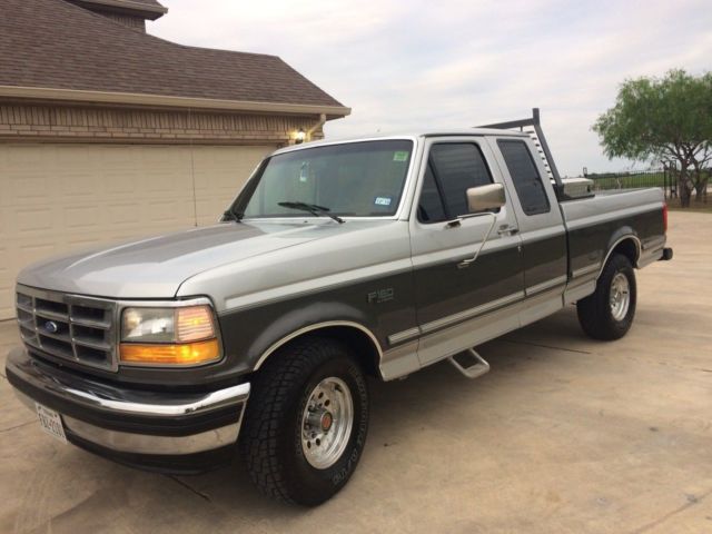 1993 Gray Ford F-150 Extended Cab Pickup