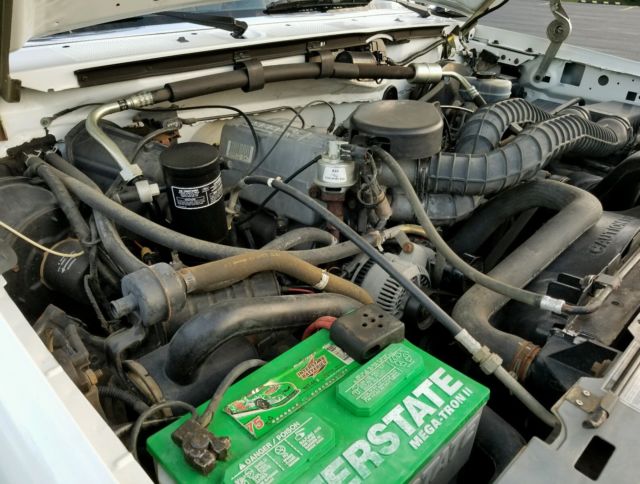 1993 White Ford F-150 Standard Cab Pickup