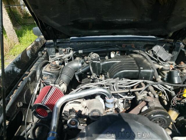 1993 Black Ford Mustang Convertible