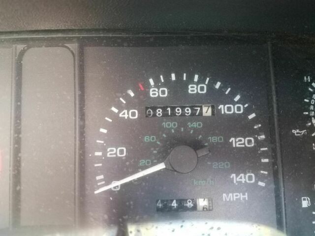 1993 Black Ford Mustang Convertible