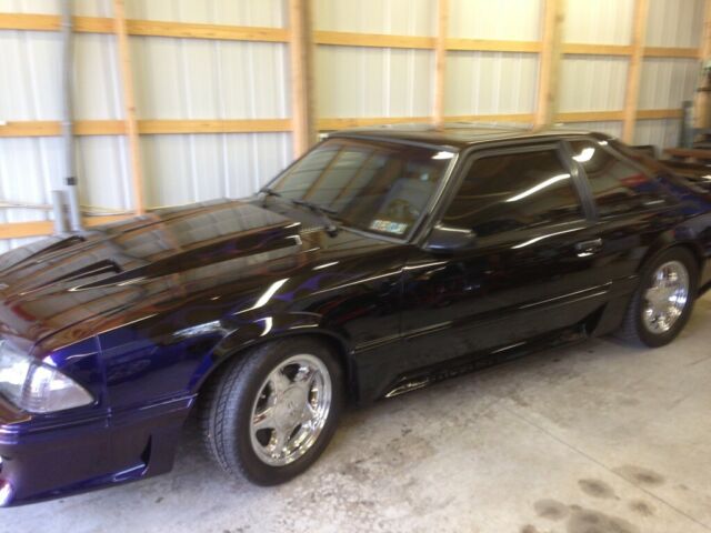 1993 Black Ford Mustang Hatchback