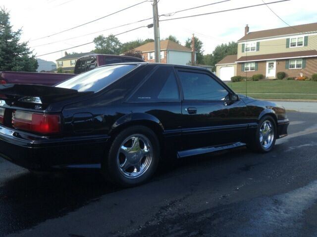 1993 Black Ford Mustang Hatchback