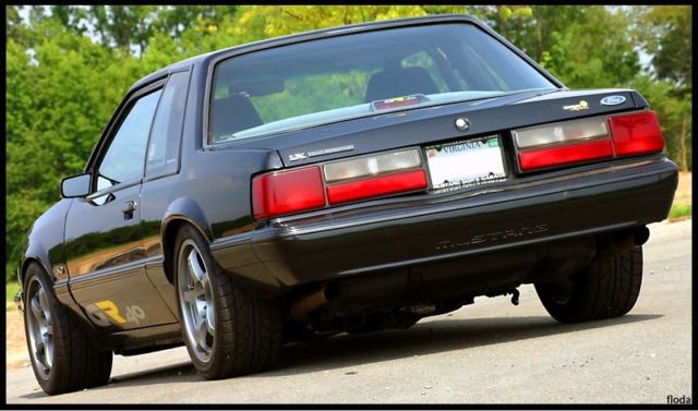 1993 Black Ford Mustang Coupe