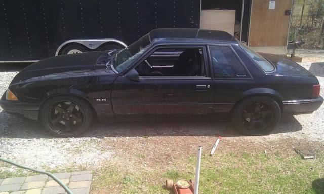 1993 Black Ford Mustang Coupe