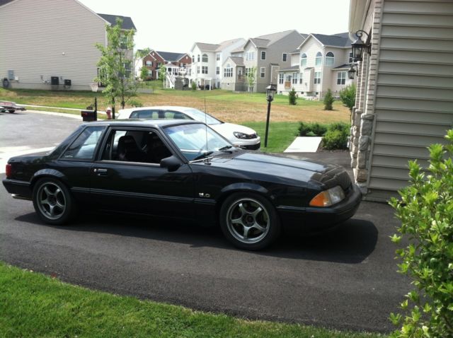 1993 Black Ford Mustang Coupe