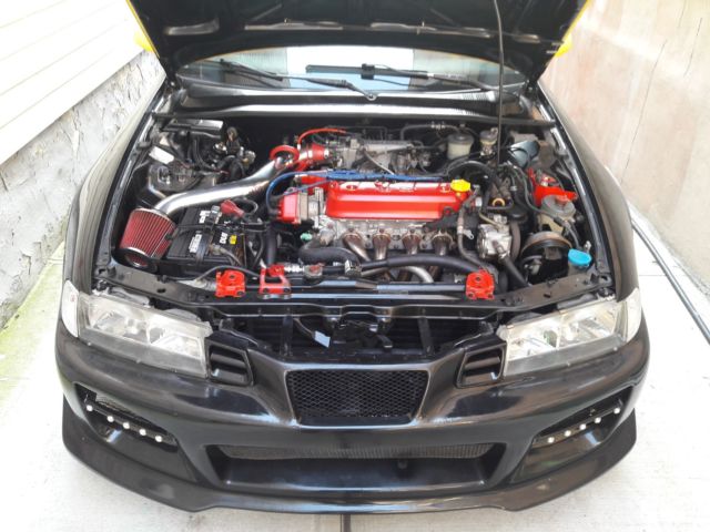 1993 Black Honda Prelude Coupe