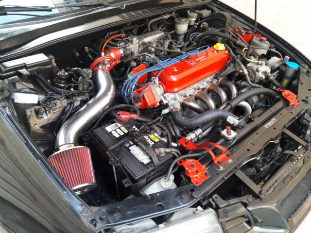 1993 Black Honda Prelude Coupe