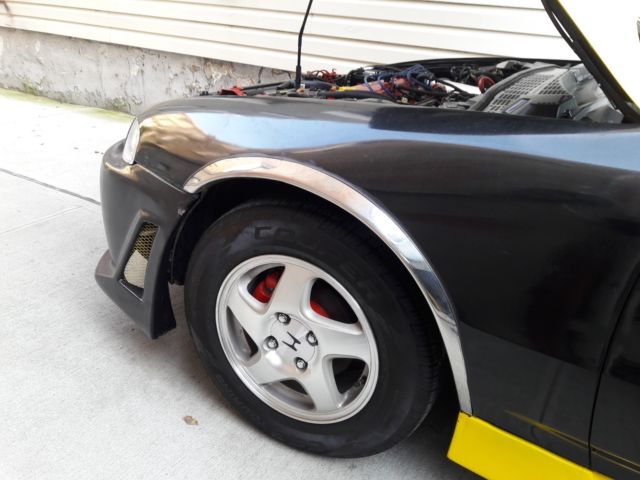 1993 Black Honda Prelude Coupe