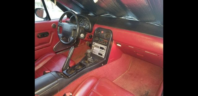 1993 Black Mazda MX-5 Miata Convertible