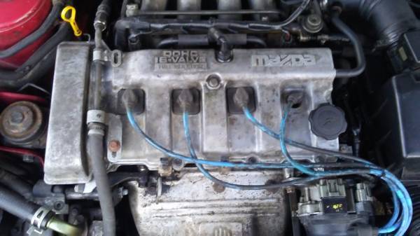 1993 Red Mazda MX-6 Coupe