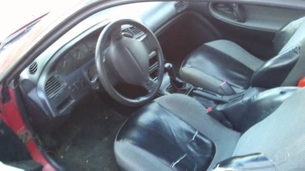 1993 Red Mazda MX-6 Coupe