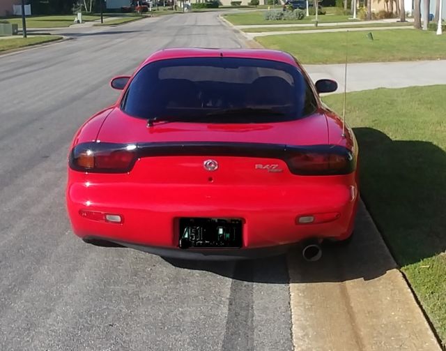 1993 Red Mazda RX-7 Coupe