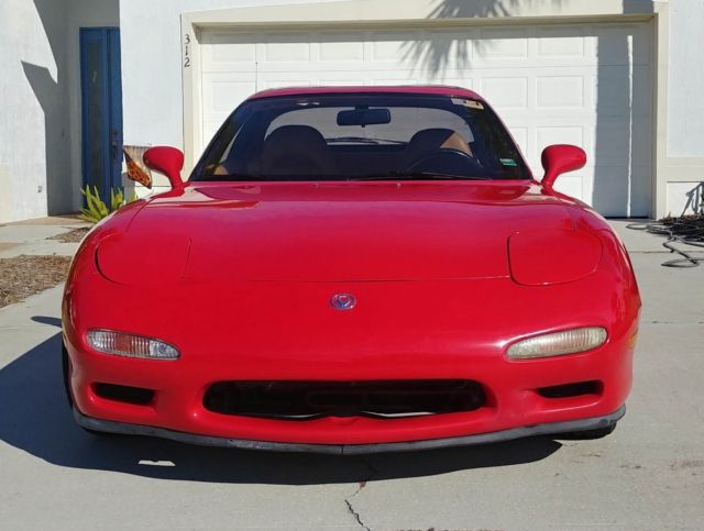1993 Red Mazda RX-7 Coupe