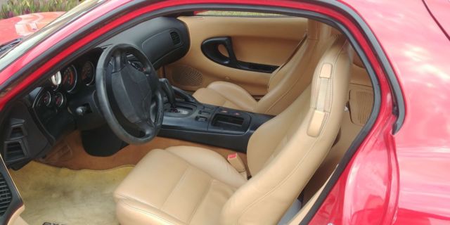 1993 Red Mazda RX-7 Coupe