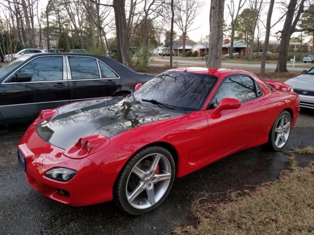 1993 Red Mazda RX-7