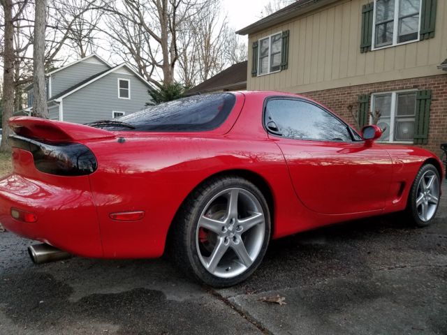 1993 Red Mazda RX-7