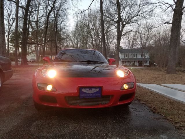 1993 Red Mazda RX-7