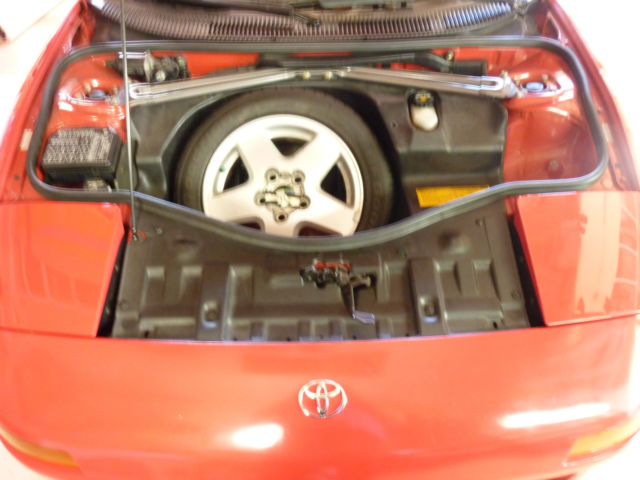 1993 Red Toyota MR2 Mid Engine 2 Door T Top
