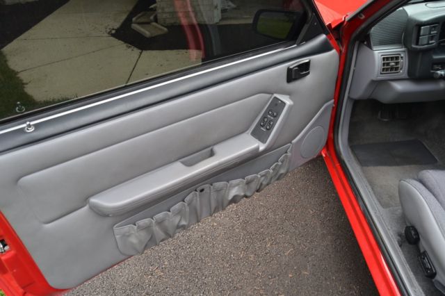 1993 Red Ford Mustang Coupe