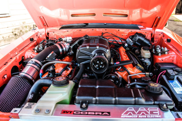 1993 Competition Orange Ford Mustang Hatchback