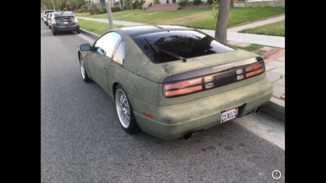 1993 Green Nissan 300ZX