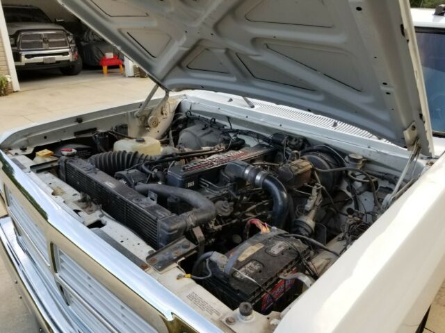 1993 White Dodge Other Pickups Extended Cab Pickup