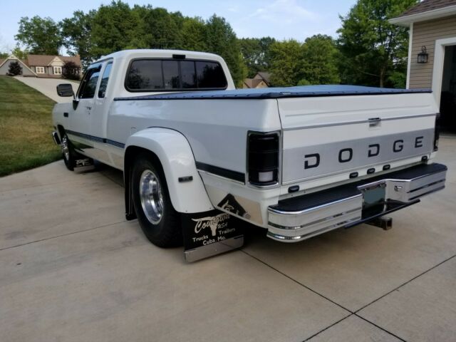 1993 White Dodge Other Pickups Extended Cab Pickup