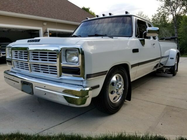 1993 White Dodge Other Pickups Extended Cab Pickup