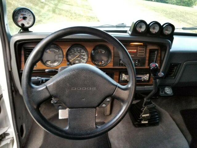 1993 White Dodge Other Pickups Extended Cab Pickup