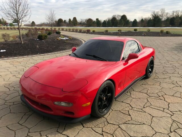 1993 Red Mazda RX-7 Hatchback