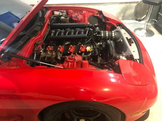 1993 Red Mazda RX-7 Hatchback