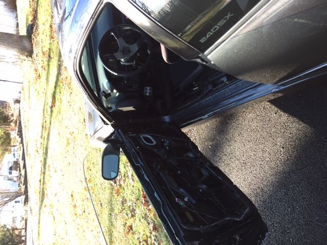 1993 Gray Nissan 240SX Fastback