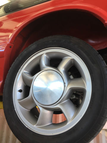 1993 Red Ford Mustang Coupe