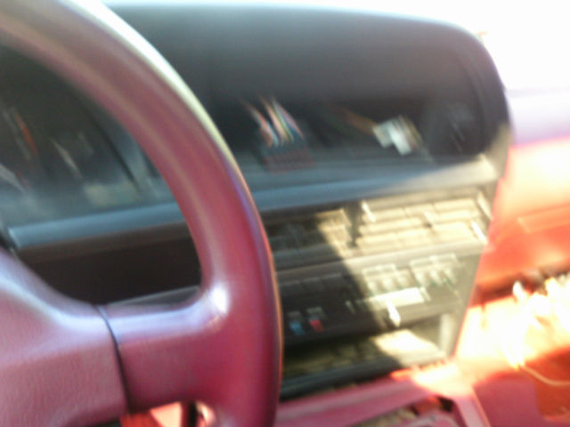 1993 Black Ford Thunderbird Coupe
