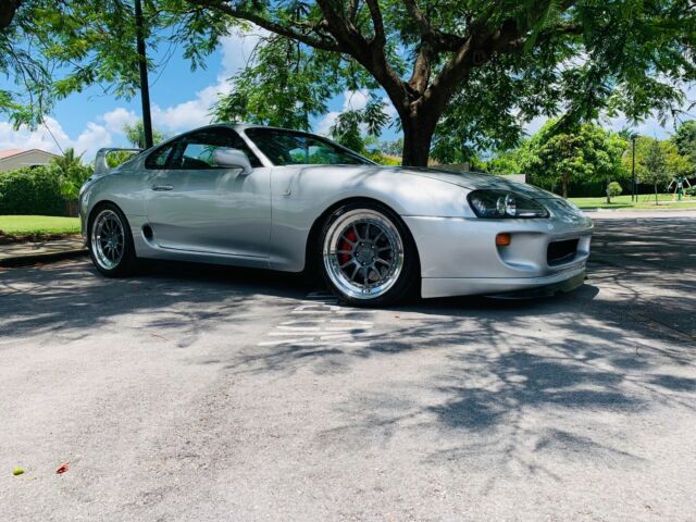 1993 Silver Toyota Supra Coupe