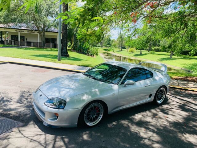 1993 Silver Toyota Supra Coupe