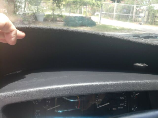 1993 Blue Ford Mustang Hatchback