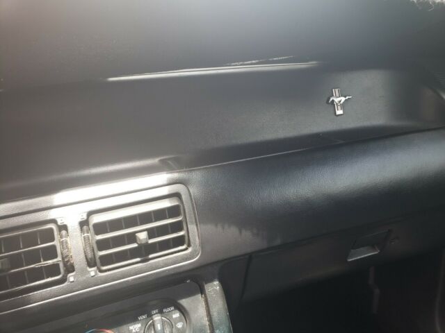 1993 Blue Ford Mustang Hatchback