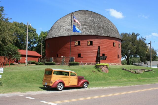 1937 Burgundy Ford Other Woody Wagon
