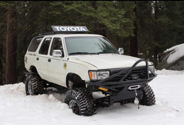 1994 White Toyota 4Runner SUV