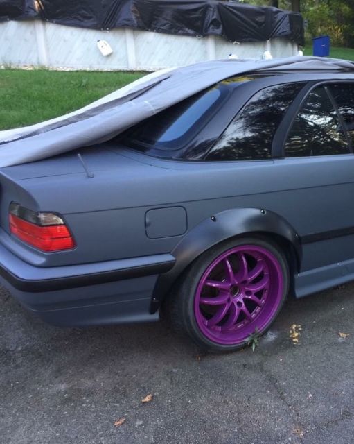 1994 Black BMW 3-Series Convertible