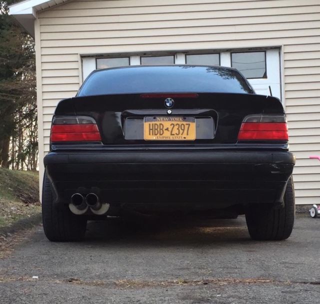1994 Black BMW 3-Series Convertible