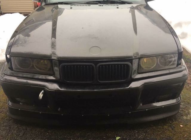 1994 Black BMW 3-Series Convertible