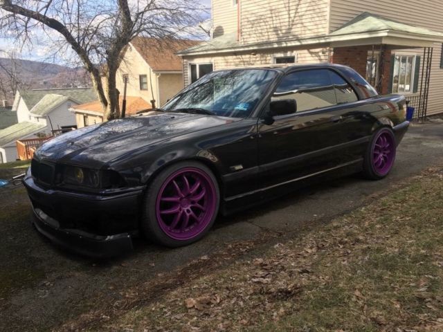 1994 Black BMW 3-Series Convertible