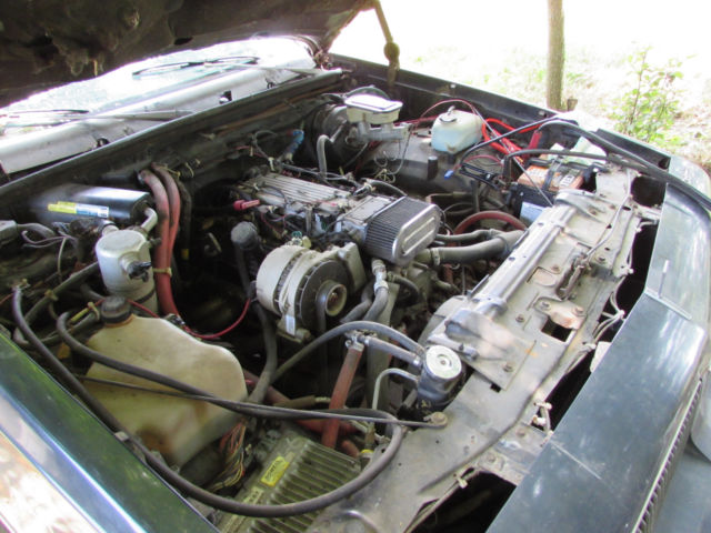 1987 Blue Oldsmobile Cutlass Coupe