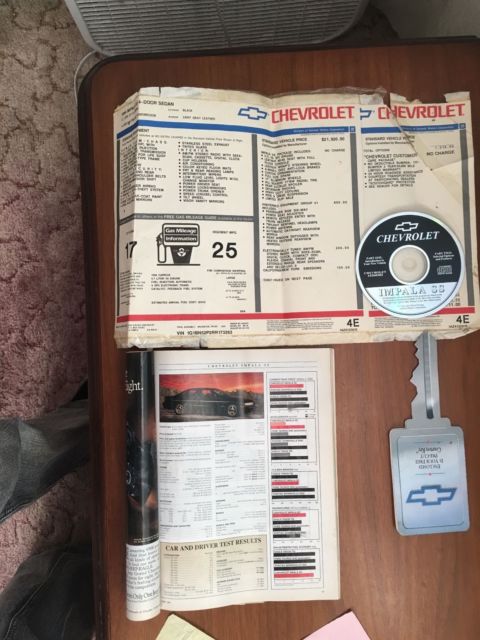 1994 Black Chevrolet Impala