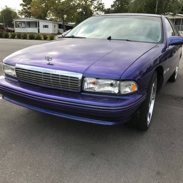 1994 Blue Chevrolet Capriceold Sedan