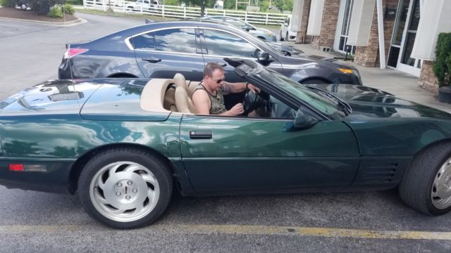 1994 Green Chevrolet Corvette Convertible